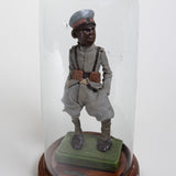 Luis Hidalgo (1901-1986) - "Juan Soldado" Mexican Wax Figure with Glass Dome, Dated 1930
