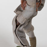 Luis Hidalgo (1901-1986) - "Juan Soldado" Mexican Wax Figure with Glass Dome, Dated 1930