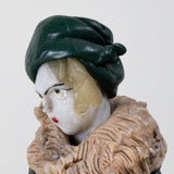 Luis Hidalgo (1901-1986) - "Dama en Invierno" Wax Figure with Glass Dome, C.1920s