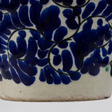 Antique Mexican Talavera Regal Polychrome Vase, C.1900-20s