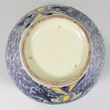 Antique Mexican Talavera Regal Polychrome Vase, C.1900-20s