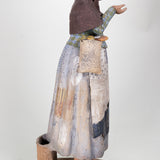 Pantaleon Panduro - Tlaquepaque Limosnas Pottery Figure, C.1900