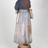 Pantaleon Panduro - Tlaquepaque Limosnas Pottery Figure, C.1900