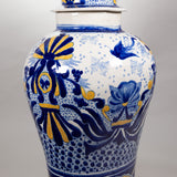 Ysauro Uriarte - Vintage Mexican Talavera Jar with Lid