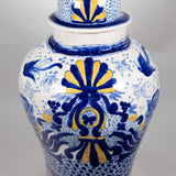 Ysauro Uriarte - Vintage Mexican Talavera Jar with Lid