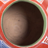 Vintage Tonala Mexican Art Deco Pottery Vase