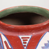 Vintage Tonala Mexican Art Deco Pottery Vase