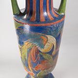 Tall Vintage Tlaquepaque Mexican Vase