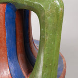 Tall Vintage Tlaquepaque Mexican Vase