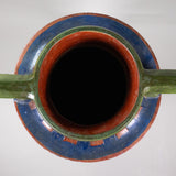 Tall Vintage Tlaquepaque Mexican Vase