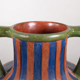 Tall Vintage Tlaquepaque Mexican Vase