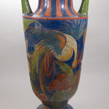 Tall Vintage Tlaquepaque Mexican Vase