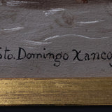 Title reads, "Sto. Domingo Xancoj."