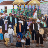 Rafaél González y González (1907-1996) - "Sto. Domingo Xancoj", Oil Painting