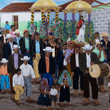 Rafaél González y González (1907-1996) - "Sto. Domingo Xancoj", Oil Painting