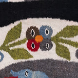 Vintage C.1940s Zapotec Mexican Tightly Handwoven Wool Pictorial Serape/Rug/Blanket, 81" x 60"