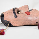 Vintage Guatemalan Wood Carved Patrón Mask