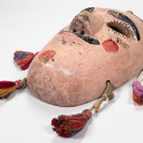 Vintage Guatemalan Wood Carved Patrón Mask
