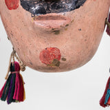 Vintage Guatemalan Wood Carved Patrón Mask