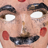 Vintage Guatemalan Wood Carved Patrón Mask