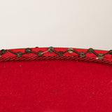1920's Red Mexican China Poblana Sombrero