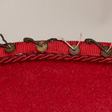 1920's Red Mexican China Poblana Sombrero