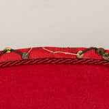 1920's Red Mexican China Poblana Sombrero