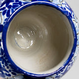 Ysauro Uriarte - Puebla Mexican Talavera Vase, Dated 1974