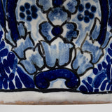 Ysauro Uriarte - Puebla Mexican Talavera Vase, Dated 1974