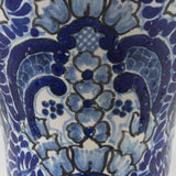 Ysauro Uriarte - Puebla Mexican Talavera Vase, Dated 1974