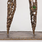 Pal Kepenyes - An Important 23" Tall Hunter Sculpture