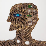 Pal Kepenyes - An Important 23" Tall Hunter Sculpture