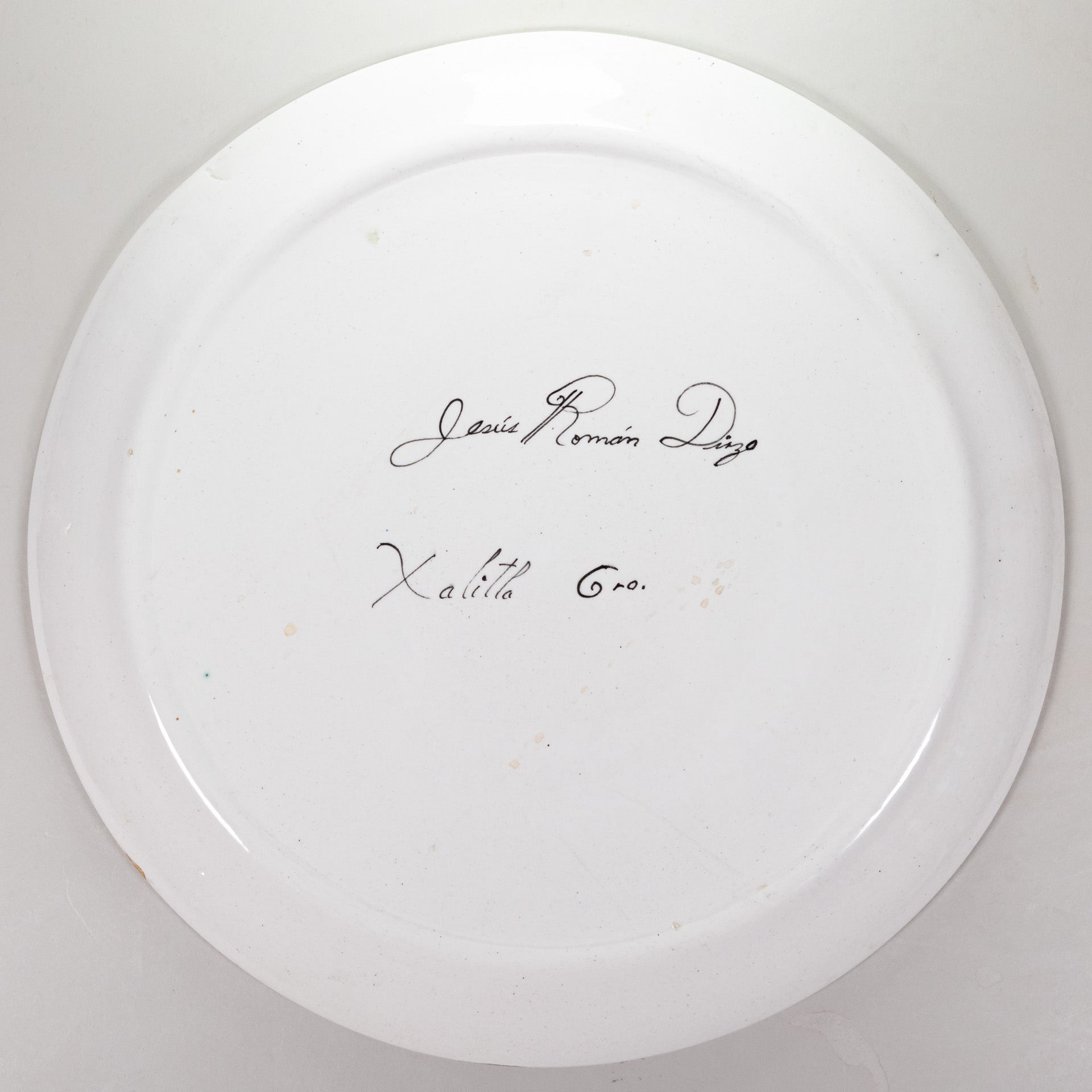 Signature reads, "Jesús Román Diego, Xalitla Gro."