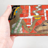 Salvador Teran - Glass Mosaic and Brass Box