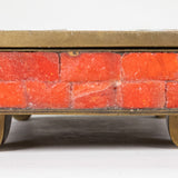 Salvador Teran - Glass Mosaic and Brass Box