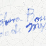 Signature reads, "Talavera B...?, Edo de Mex."