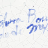 Signature reads, "Talavera B...?, Edo de Mex."