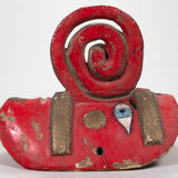 Vintage Nahua Mexican Turco Moro, Danza de los Pilatos Mask