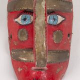 Vintage Nahua Mexican Turco Moro, Danza de los Pilatos Mask