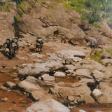 Gilbert Gaul (1855-1919) - "On The Trail", Oil Painting