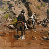Gilbert Gaul (1855-1919) - "On The Trail", Oil Painting