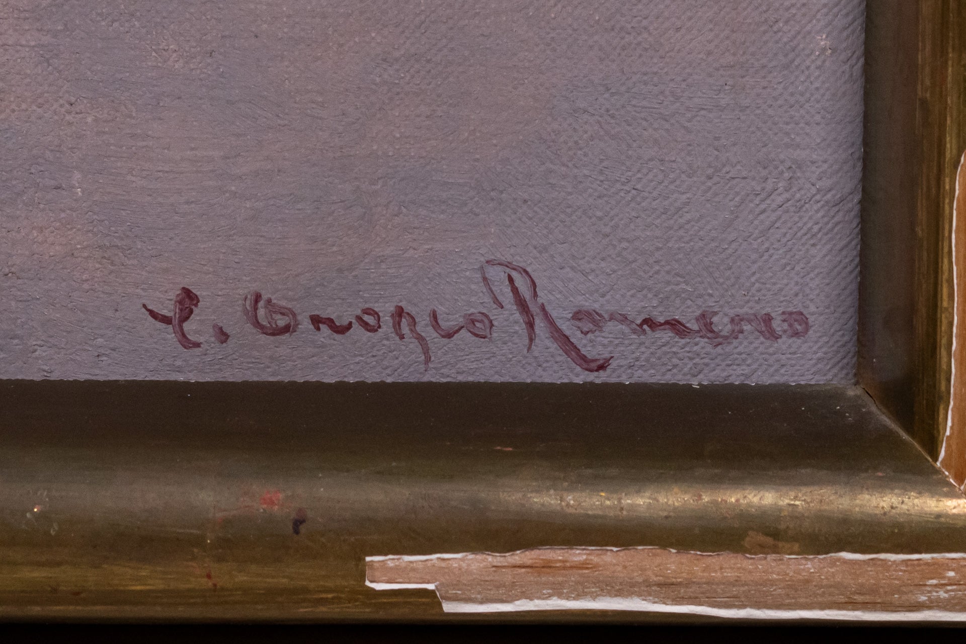Signature that reads, "C. Orozco Romero."