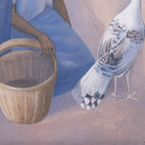 Carlos Orozco Romero - "The Girl With The Turkey", Oil Painting