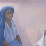 Carlos Orozco Romero - "The Girl With The Turkey", Oil Painting