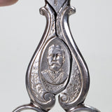 Rare c.1910 Mexican President Porfirio Diaz Independence Era Soligen Scissors