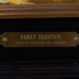 Gladys Roldan-de-Moras - "Family Tradition" Oil Painting