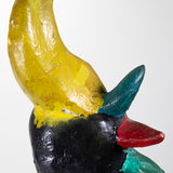 Candelario Medrano - Rare Vintage Mexican Court Jester Pottery Sculpture