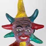 Candelario Medrano - Rare Vintage Mexican Court Jester Pottery Sculpture