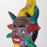 Candelario Medrano - Rare Vintage Mexican Court Jester Pottery Sculpture