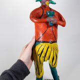 Candelario Medrano - Rare Vintage Mexican Court Jester Pottery Sculpture
